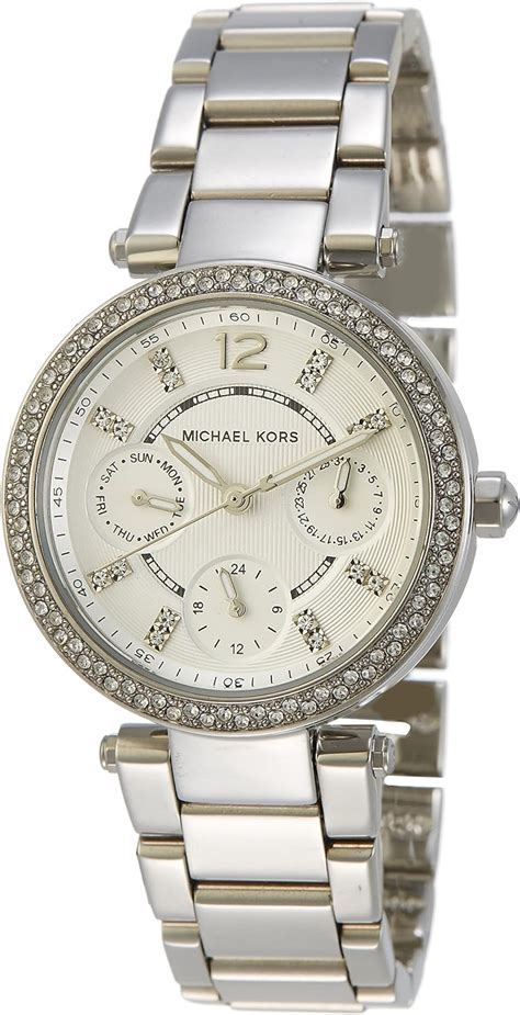 michael kors mk5615 parker silver ladies bracelet watch